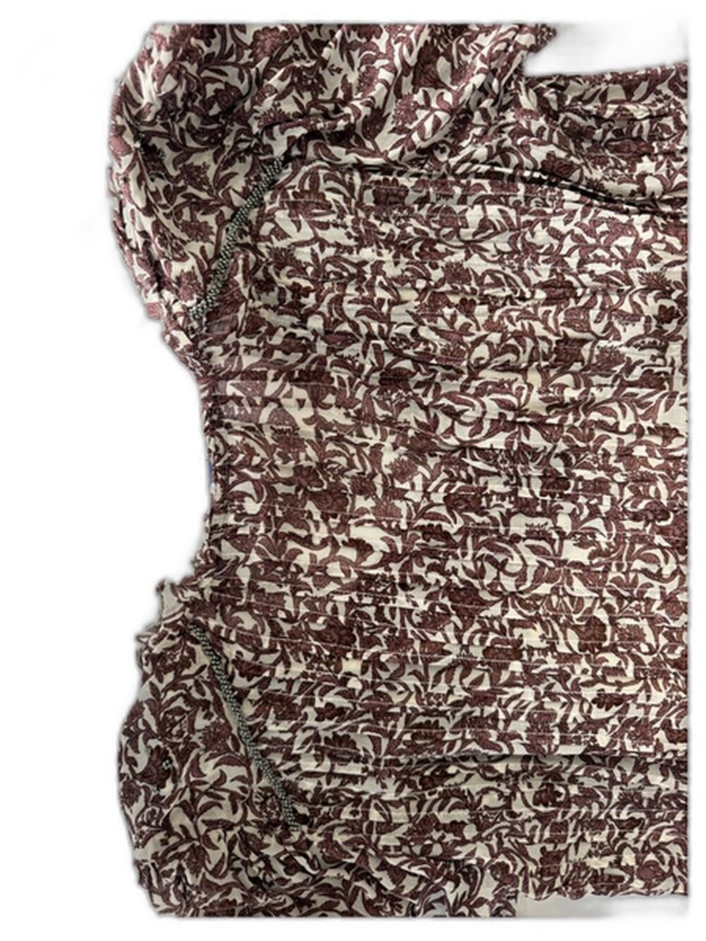 Velvet by Graham & Spencer Floral Beaded Blouse XS